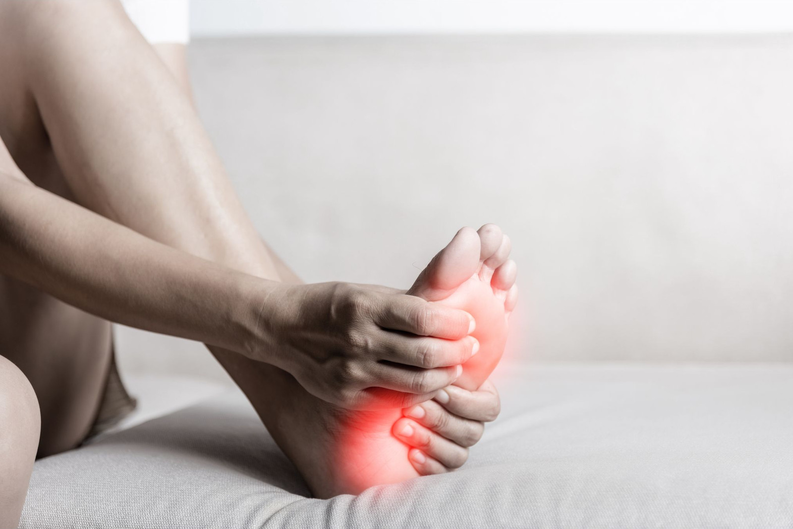 Foot neurological examination